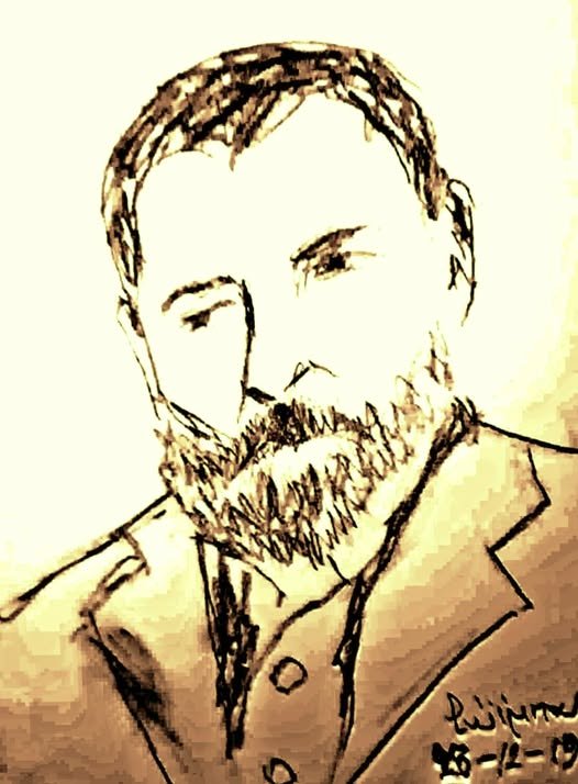 Ἀλέξανδρος Παπαδιαμάντης († 3. Ἰαν. 1911)  | Ὁ Ἀλέξανδρος Παπαδιαμάντης καὶ οἱ πιστοὶ τοῦ Ἁγίου Ἐλισσαίου