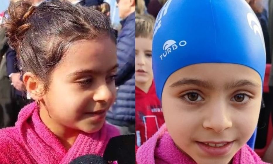 Θεοφάνια: Συγκίνησε τον Βόλο η 9χρονη Αποστολία που βούτηξε στα παγωμένα νερά για τον σταυρό