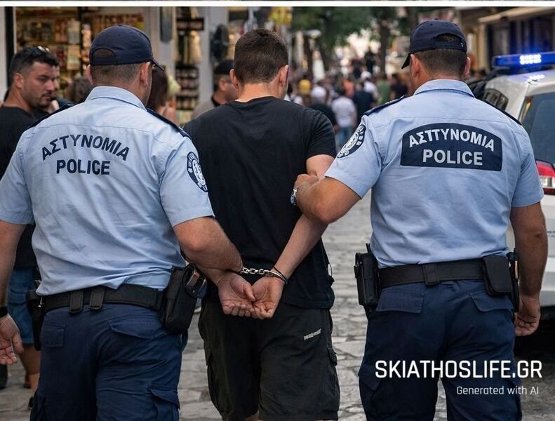ΑΠΟΚΛΕΙΣΤΙΚΟ ΣΚΙΑΘΟΣ : Έκανε σούζες στον Πεζόδρομο Παπαδιαμάντη και συνελήφθη χωρίς δίπλωμα