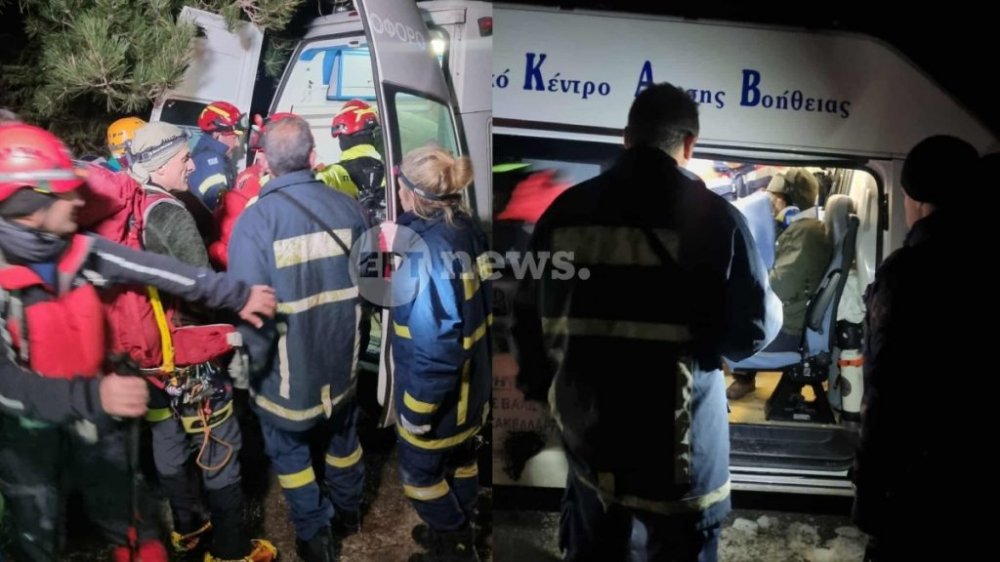Ταΰγετος: Ολοκληρώθηκε η επιχείρηση διάσωσης των ορειβατών – Μεταφέρονται στο νοσοκομείο Σπάρτης οι 4 τραυματίες