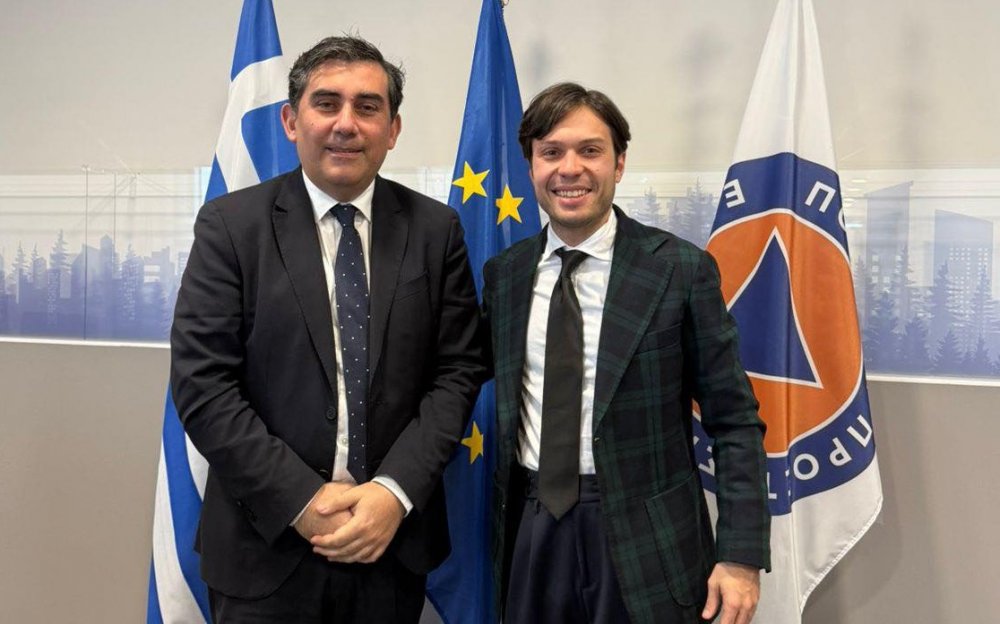 Συνάντηση εργασίας του Δημάρχου Σκιάθου με τον Σύμβουλο του Υπουργού Κλιματικής Κρίσης και Π.Π. κ. Κωνσταντίνο Μουρτοπάλλα