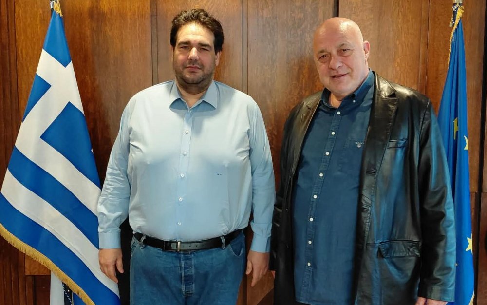 Σειρά επαφών με στελέχη της κυβέρνησης είχε το τελευταίο διήμερο o Aχ. Μπέος (φωτο)