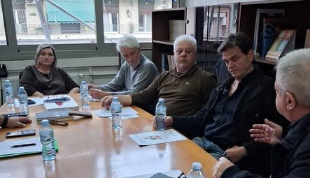 Συνάντηση της προέδρου της ΕΚΠΟΛ, κας Χρύσας Τσαγανού με εκπροσώπους της ΑΧΕΠΑ Βόλου 