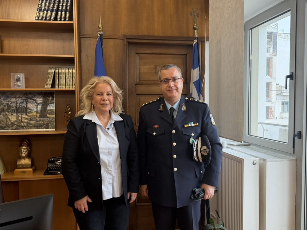 Εθιμοτυπική επίσκεψη Κουλούρη στην Αντιπεριφερειάρχη Μαγνησίας & Β. Σποράδων 