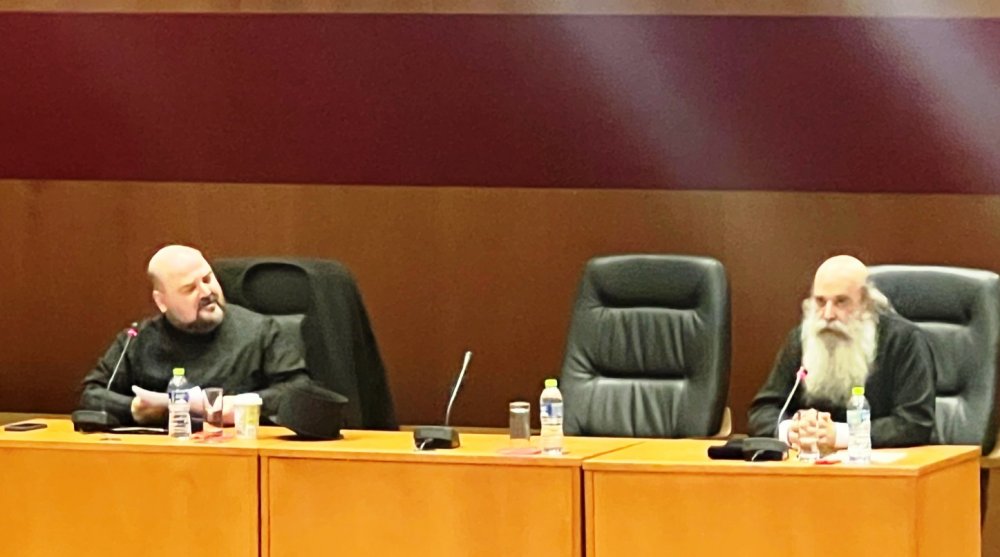 Ο π. Χαράλαμπος Παπαδόπουλος (Λίβυος) στη Σχολή Γονέων Βόλου