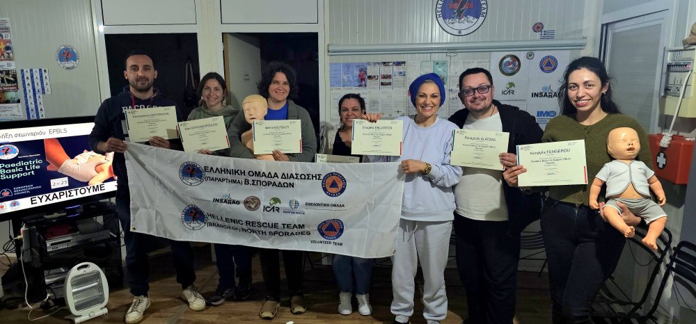 Η Σκιάθος φιλοξένησε 1ο Pediatrician Basic Life Support (PBLS)