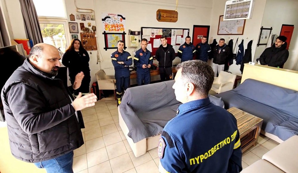 ΧΡ. ΤΡΙΑΝΤΟΠΟΥΛΟΣ : Επίσκεψη στο Πυροσβεστικό Κλιμάκιο Σκιάθου – Δρομολογείται αλλαγή της έδρας εντός του έτους (φωτο)