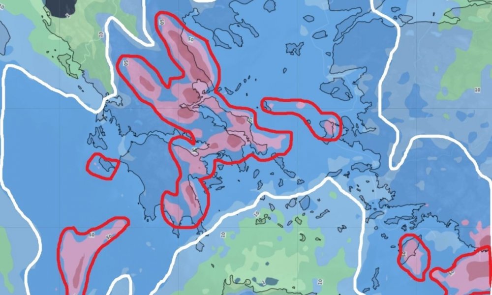 Κακοκαιρία – Καλλιάνος: Πρωταπριλιά η πιο επιβαρυμένη ημέρα – Στις «κόκκινες» περιοχές η Σκιάθος
