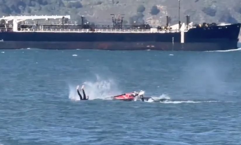 Σαν Φράνσισκο: Windsurfer συγκρούστηκε με φάλαινα - Δείτε το συγκλονιστικό βίντεο