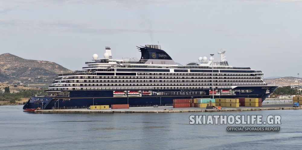 Πρεμιέρα για την Κρουαζιέρα στη Σκιάθο με το Explora I 