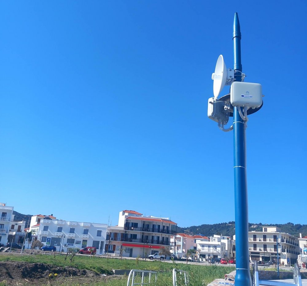 Ελεύθερο wifi internet στα λιμάνια της Σκοπέλου