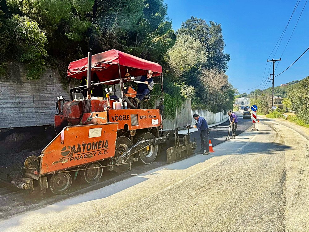 Η ολοκλήρωση της ασφαλτόστρωσης στην περιοχή του Τρούλου σηματοδοτεί ένα ακόμη σημαντικό βήμα για την ενίσχυση των υποδομών στη Σκιάθο