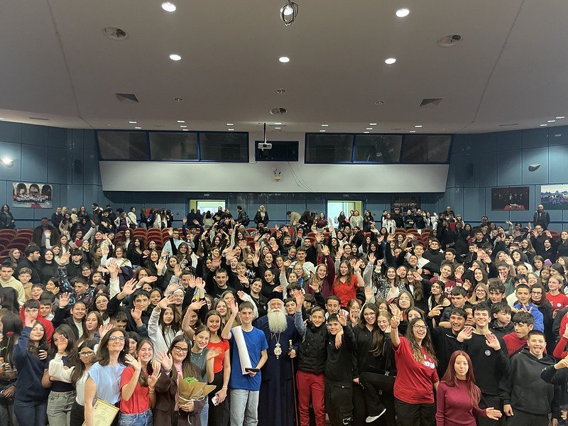 Ευχαριστίες του Ημερήσιου Γυμνασίου Σκιάθου προς τον Δήμο Σκιάθου για τη στήριξη της μαθητικής χορωδίας