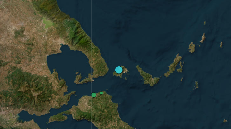 ΕΚΤΑΚΤΟ Ισχυρή σεισμική δόνηση 4,7 με επικεντρο τη Σκιάθο