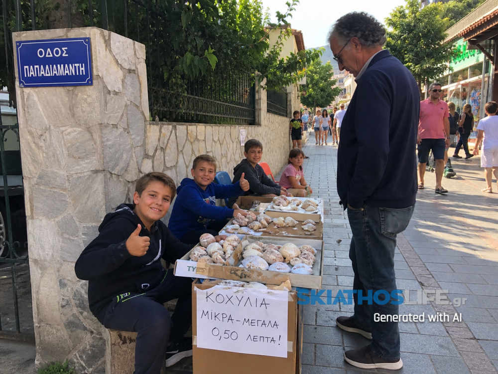 ΣΚΙΑΘΟΣ : Είχε “βγάλει” το ανήλικο παιδί του στο πλανόδιο εμπόριο και συνελήφθη
