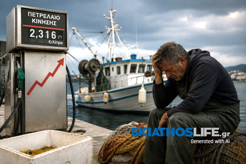 Σε δυσμενή θέση οι αλιείς λόγω της αλματώδους αύξησης στις τιμές των καυσίμων