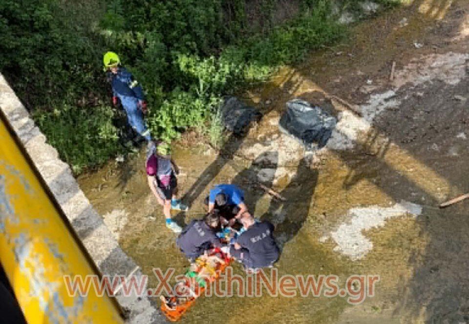 Σοκ στην Ξάνθη: 17χρονη μαθήτρια έπεσε από Πεζογέφυρα
