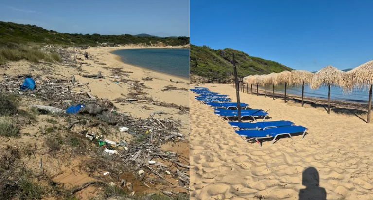 Παραλία Μανδράκι ...έτσι και αλλιώς 