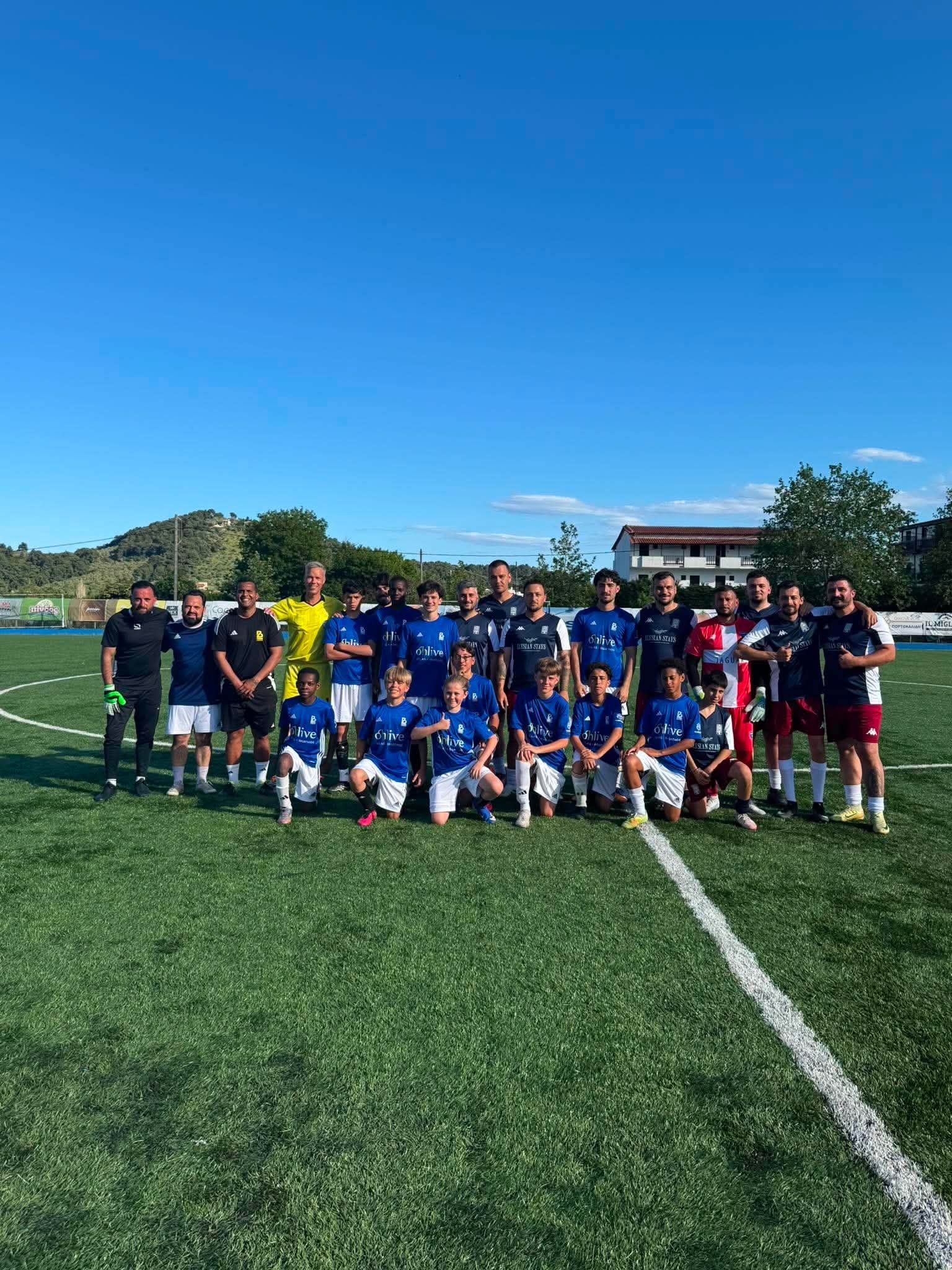 Φιλικό με τη Βελγική LEBRUN Academy είχε η ATHLETICO Skiathos Club (φωτο)