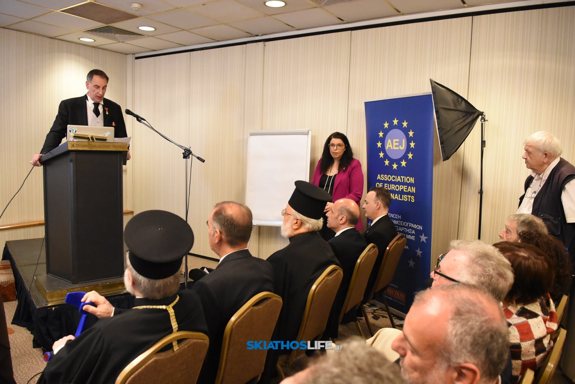 Με το Χρυσό Μετάλλιο της Φλόγας της Ειρήνης τιμήθηκε η Ησαΐα Τσαουσίδου Πρόεδρος της Ένωσης Ευρωπαίων Δημοσιογράφων