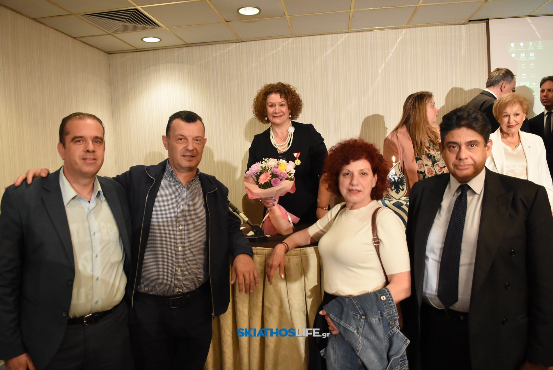 Με το Χρυσό Μετάλλιο της Φλόγας της Ειρήνης τιμήθηκε η Ησαΐα Τσαουσίδου Πρόεδρος της Ένωσης Ευρωπαίων Δημοσιογράφων