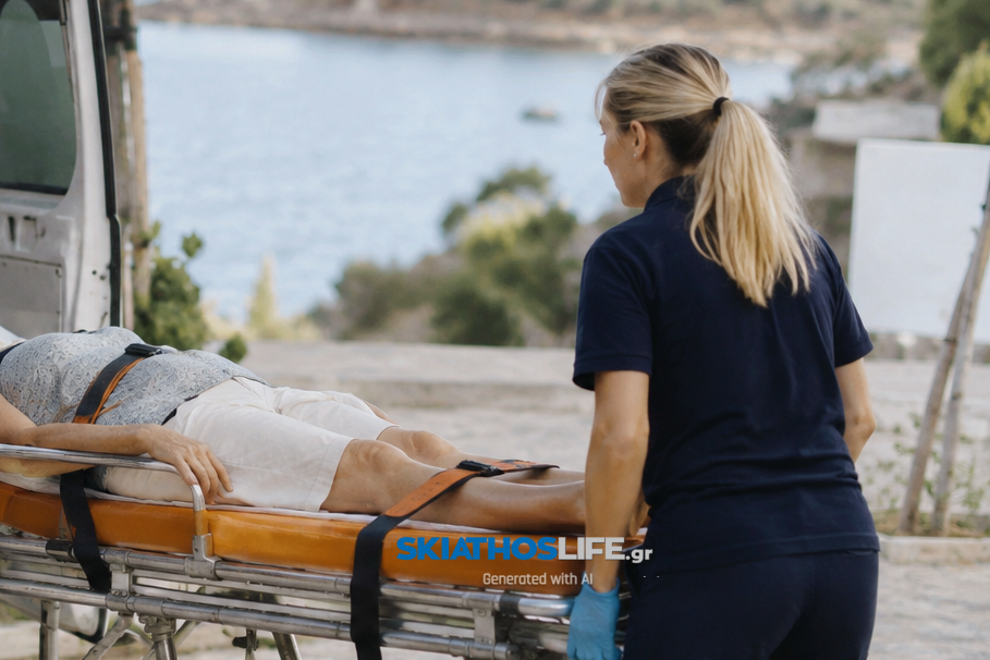 Αγιο είχε 60χρονη Βρετανίδα τουρίστρια στη Σκιάθο: Επεσε από δύο μέτρα ύψος μετά από οινοποσία