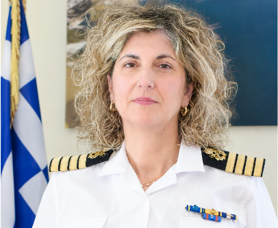 Κεντρική Λιμενάρχης Βόλου η Πλοίαρχος Λ.Σ. Φιλιππάκη Ολυμπία