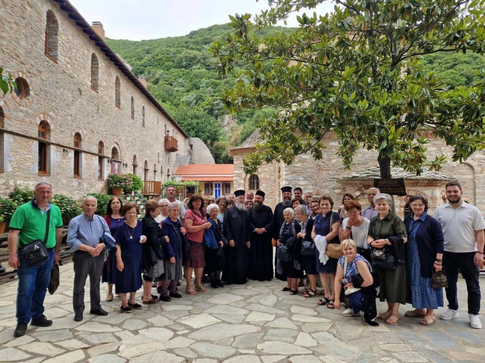Επίσκεψη των ευλαβών προσκυνητών της Ιεράς Μητροπόλεως Αιτωλίας και Ακαρνανίας στην Ι.Μ Ευαγγελιστρίας