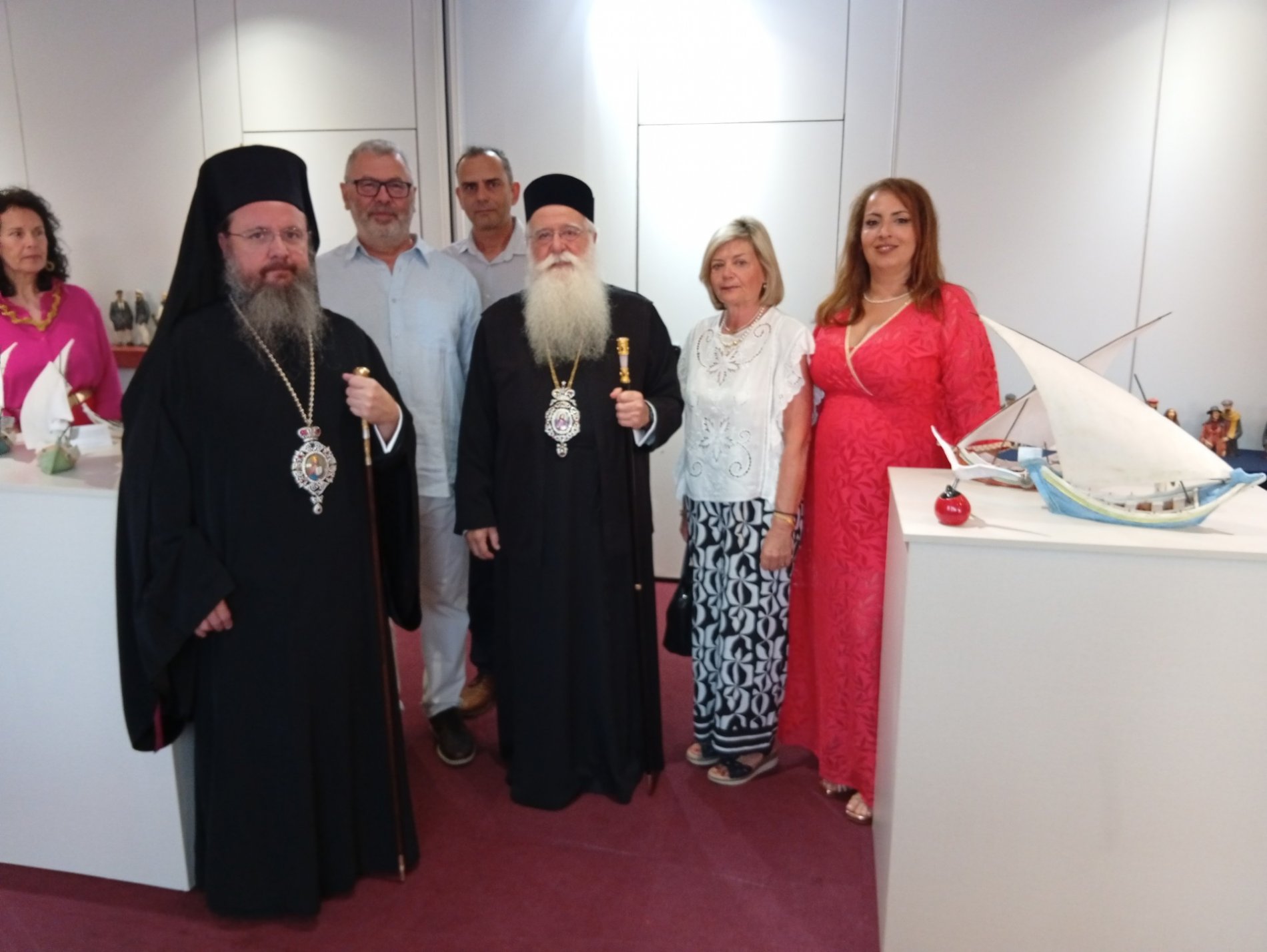 Εγκαινιάστηκε η έκθεση κεραμικής «Ναυτοσύνη» στο πλαίσιο της 11ης Ναυτικής Εβδομάδας στον Βόλο (φωτο)