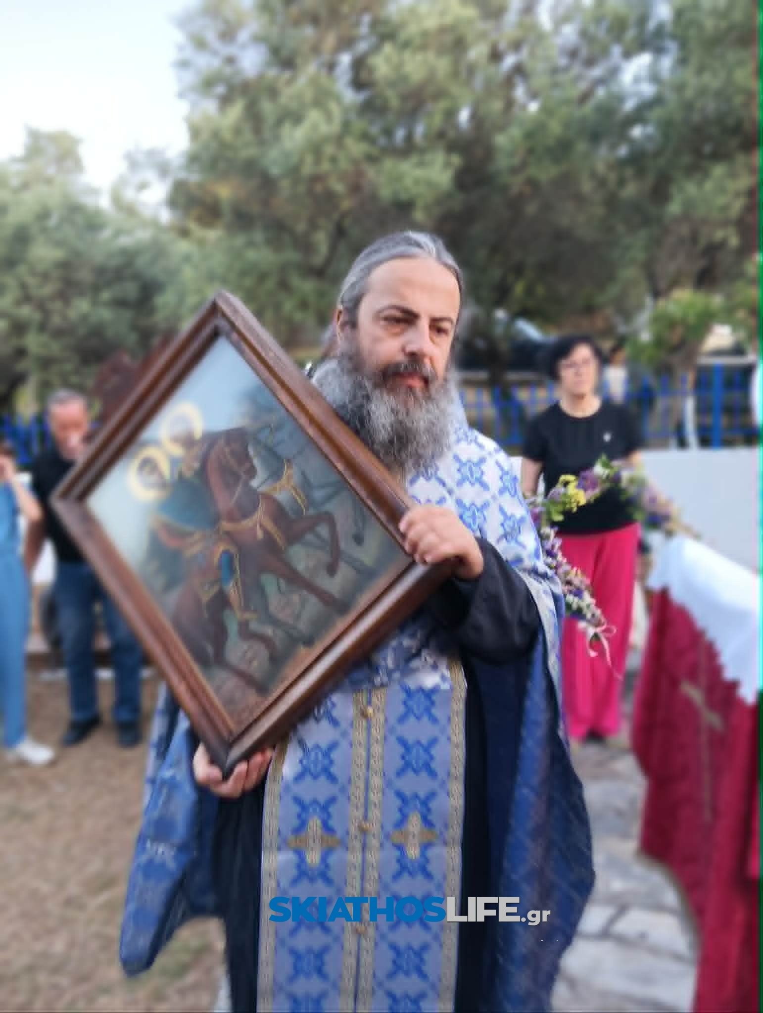 Ο εορτασμός των Αγίων Θεοδώρων στο εξωκλήσι της Σκιάθου