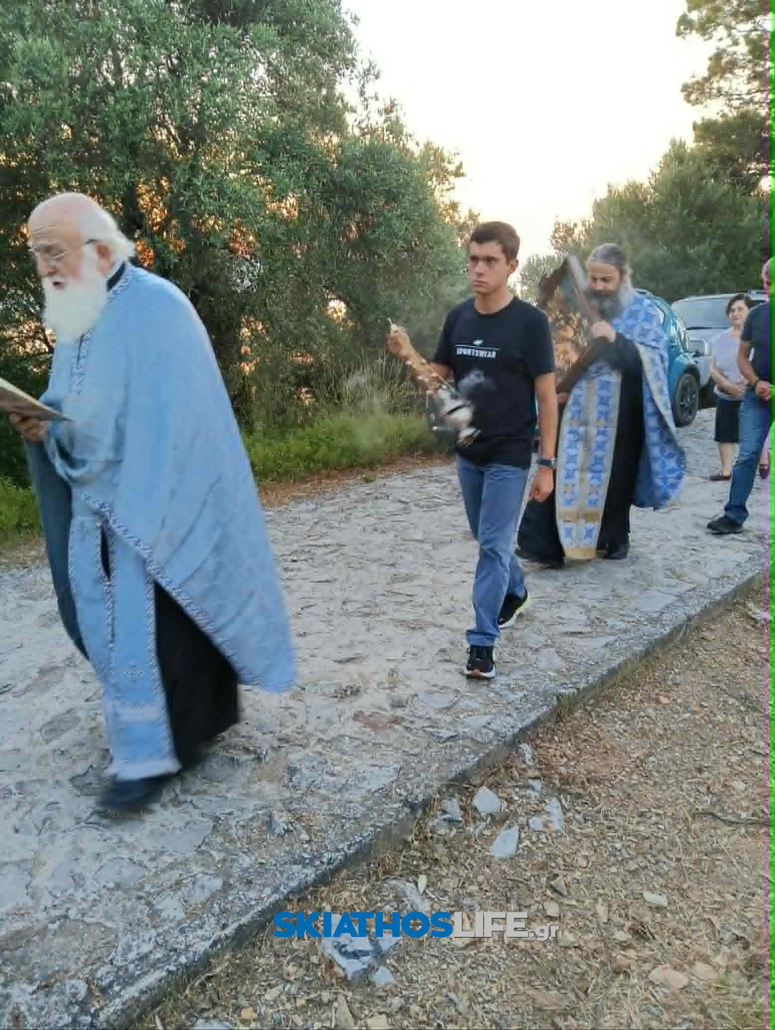 Ο εορτασμός των Αγίων Θεοδώρων στο εξωκλήσι της Σκιάθου