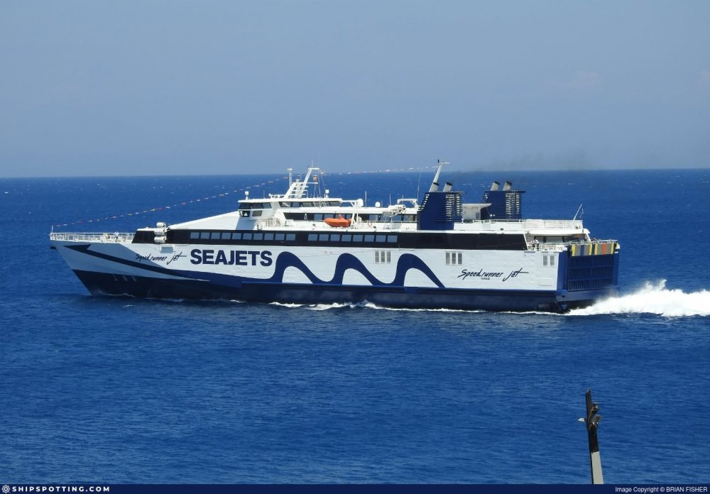 SEAJETS : Διαμόρφωση δρομολογίων του Speedrunner Jet2 λόγω κακοκαιρίας