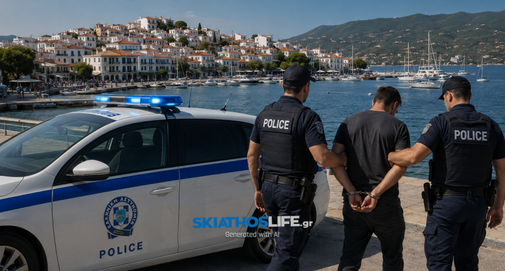 Μπαράζ συλλήψεων από το Α.Τ Σκιάθου : Έξι συλλήψεις τα ξημερώματα της Κυριακής