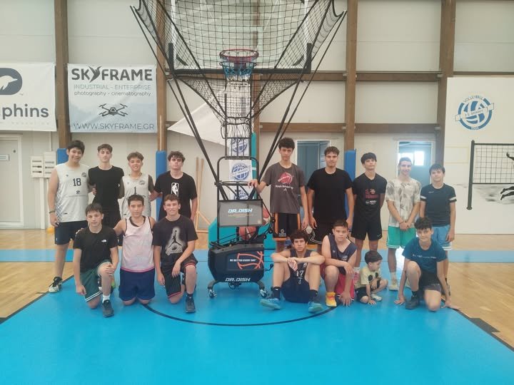 Το Dr. Dish CT+ ένα από τα πιο προηγμένα μηχανήματα προπόνησης σουτ στο μπάσκετ απόκτησε ο Γ.Σ Σκιάθου