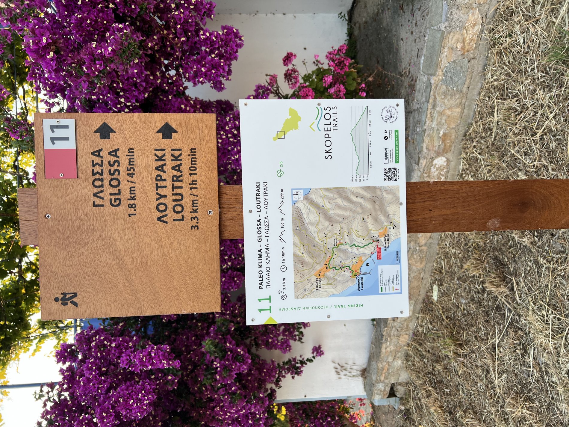 «Ολοκλήρωση έργου καθαρισμού και σηματοδότησης πεζοπορικών διαδρομών στη Σκόπελο».