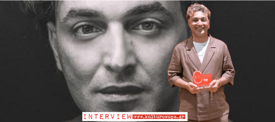 Θάνος Φερετζέλης: «Μετά την απώλεια του πατέρα μου, το βραβείο ήταν το μήνυμά του – Στη σκηνή πλέον δεν φοβάμαι»