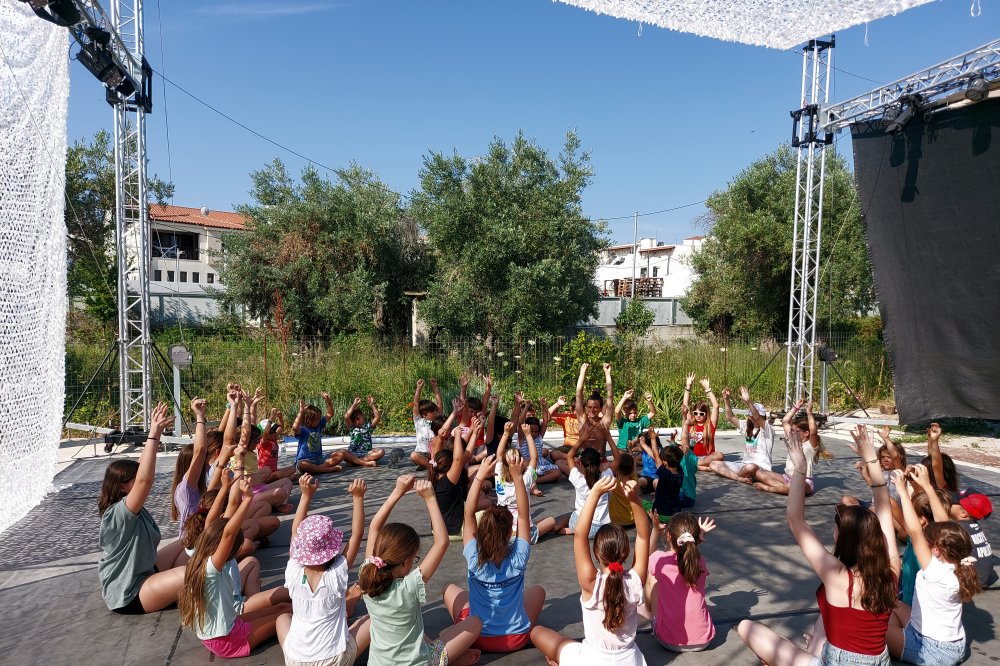 SUMMER ART SCHOOL2026 Για τα παιδιά της Σκιάθου στο Skiathos Garden Theatre