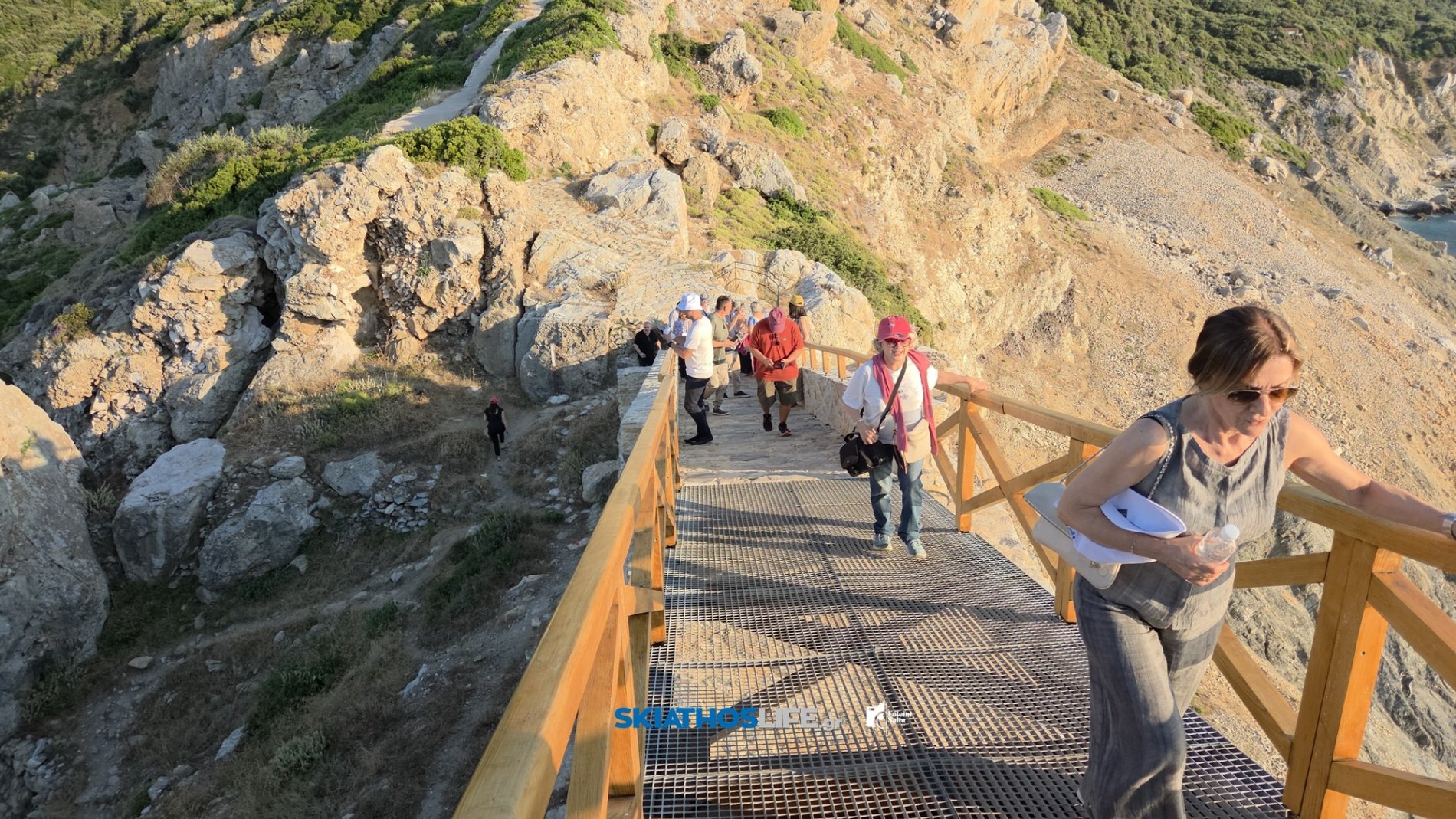 Το Κάστρο της Σκιάθου εντυπωσίασε τα μέλη της 5ης Επιτροπής Παρακολούθησης του ΕΣΠΑ Θεσσαλίας -αποκλειστικές φωτογραφίες-