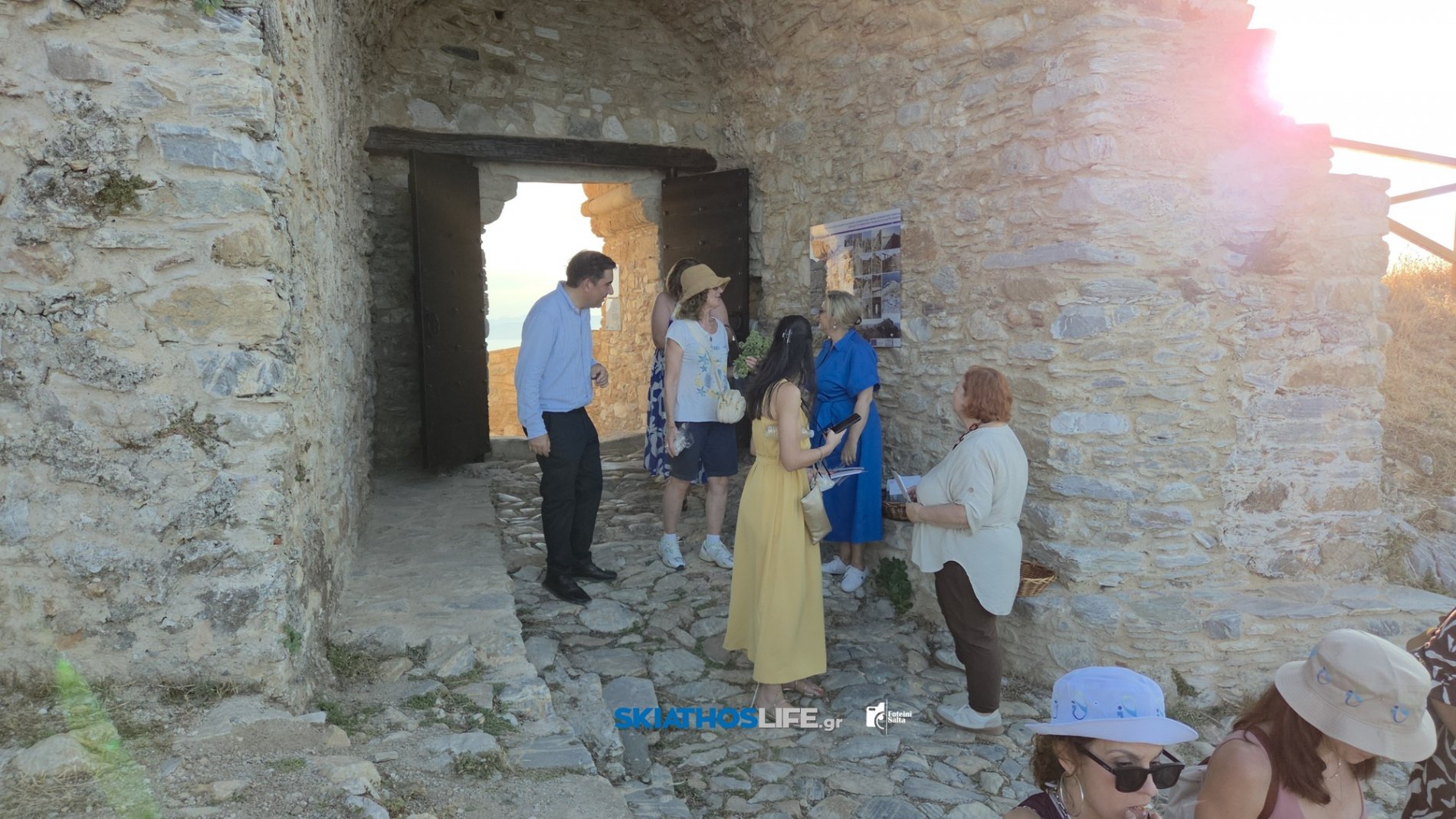 Το Κάστρο της Σκιάθου εντυπωσίασε τα μέλη της 5ης Επιτροπής Παρακολούθησης του ΕΣΠΑ Θεσσαλίας -αποκλειστικές φωτογραφίες-