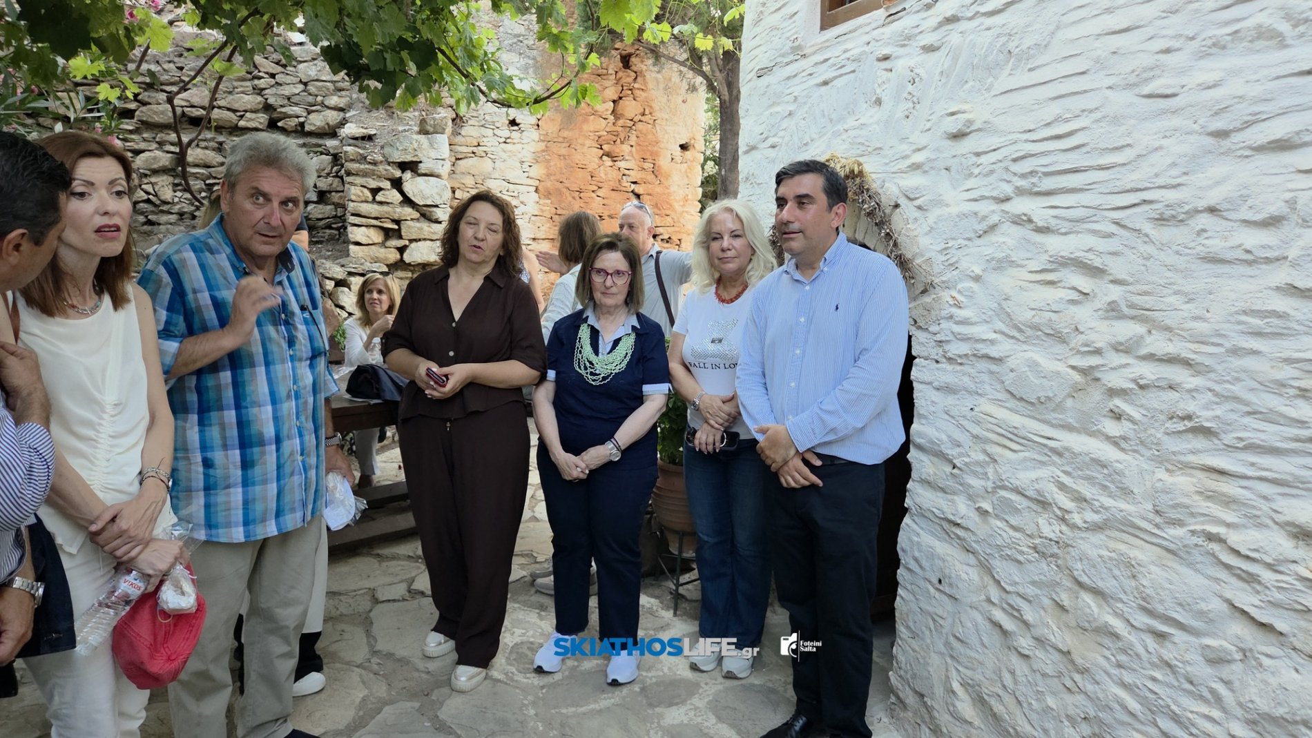 Το Κάστρο της Σκιάθου εντυπωσίασε τα μέλη της 5ης Επιτροπής Παρακολούθησης του ΕΣΠΑ Θεσσαλίας -αποκλειστικές φωτογραφίες-