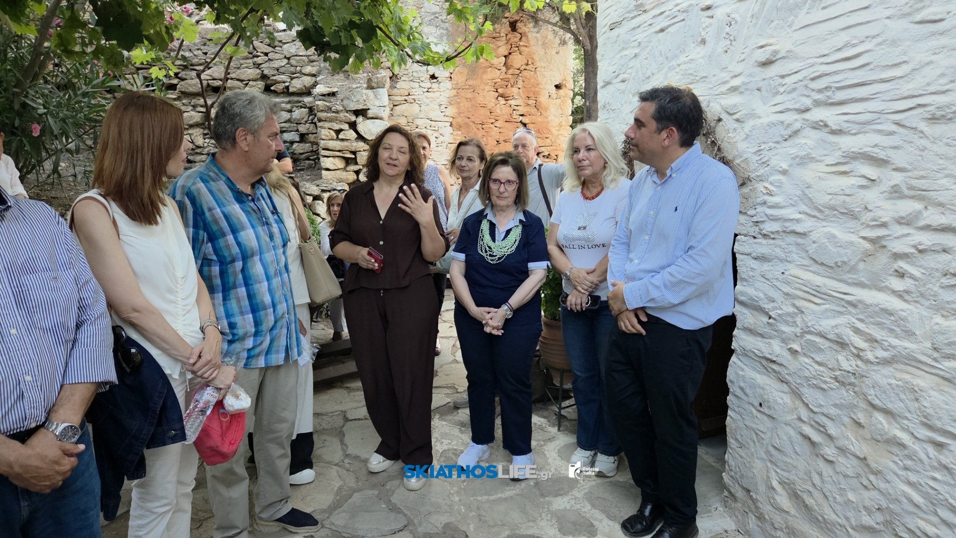 Το Κάστρο της Σκιάθου εντυπωσίασε τα μέλη της 5ης Επιτροπής Παρακολούθησης του ΕΣΠΑ Θεσσαλίας -αποκλειστικές φωτογραφίες-