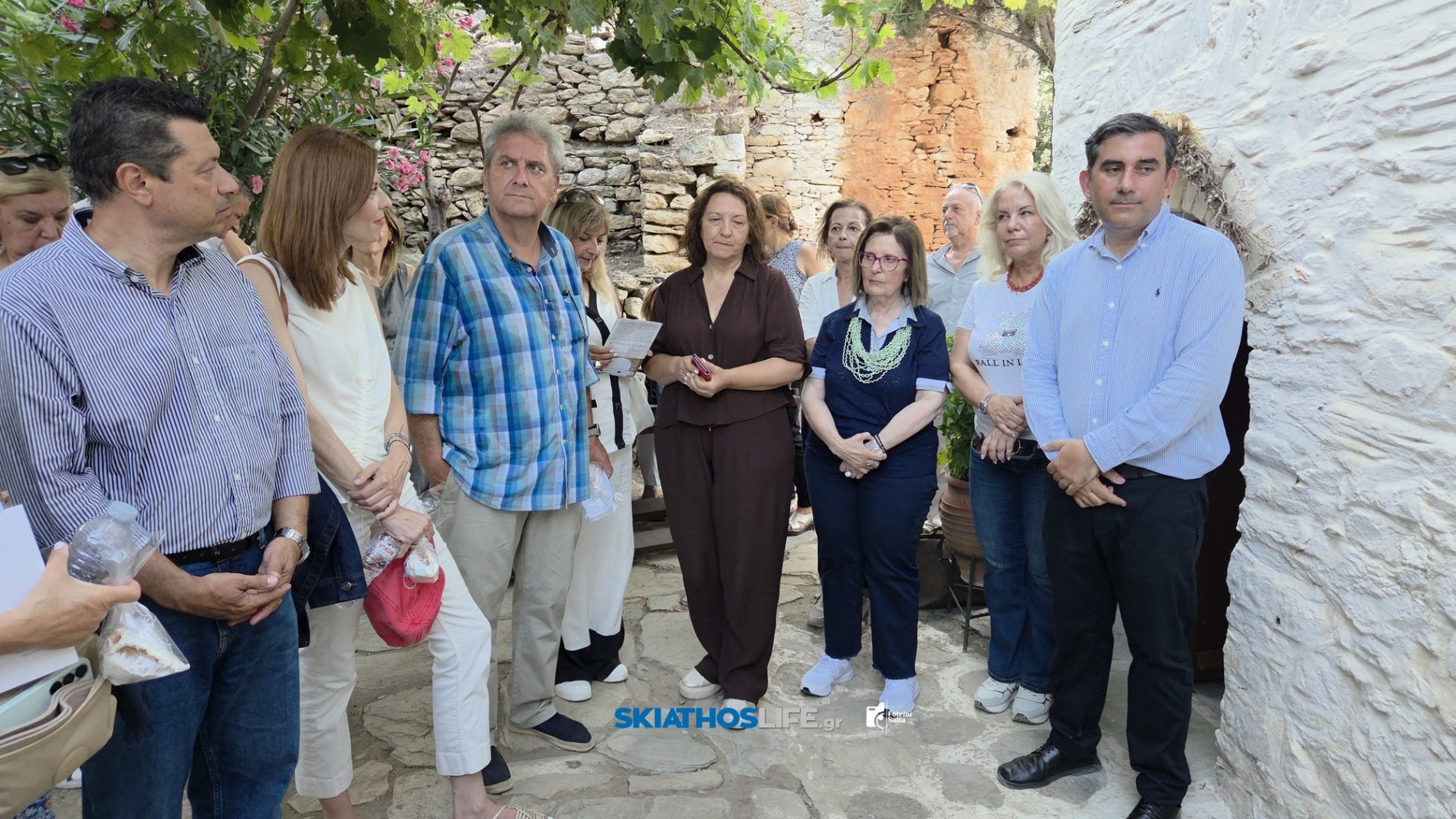 Το Κάστρο της Σκιάθου εντυπωσίασε τα μέλη της 5ης Επιτροπής Παρακολούθησης του ΕΣΠΑ Θεσσαλίας -αποκλειστικές φωτογραφίες-