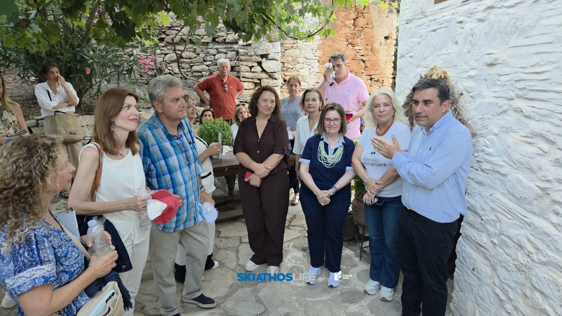 Το Κάστρο της Σκιάθου εντυπωσίασε τα μέλη της 5ης Επιτροπής Παρακολούθησης του ΕΣΠΑ Θεσσαλίας -αποκλειστικές φωτογραφίες-