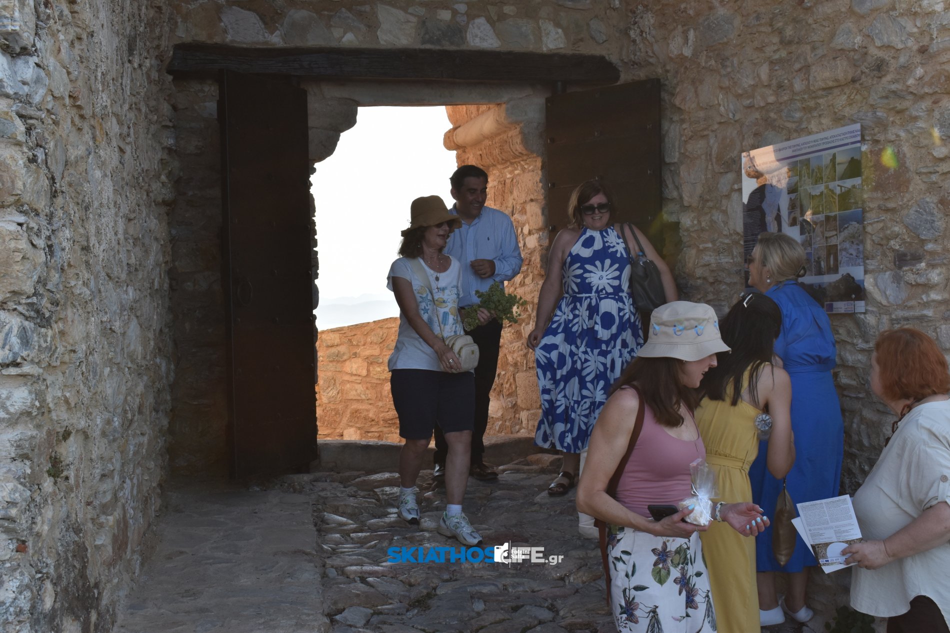 Το Κάστρο της Σκιάθου εντυπωσίασε τα μέλη της 5ης Επιτροπής Παρακολούθησης του ΕΣΠΑ Θεσσαλίας -αποκλειστικές φωτογραφίες-