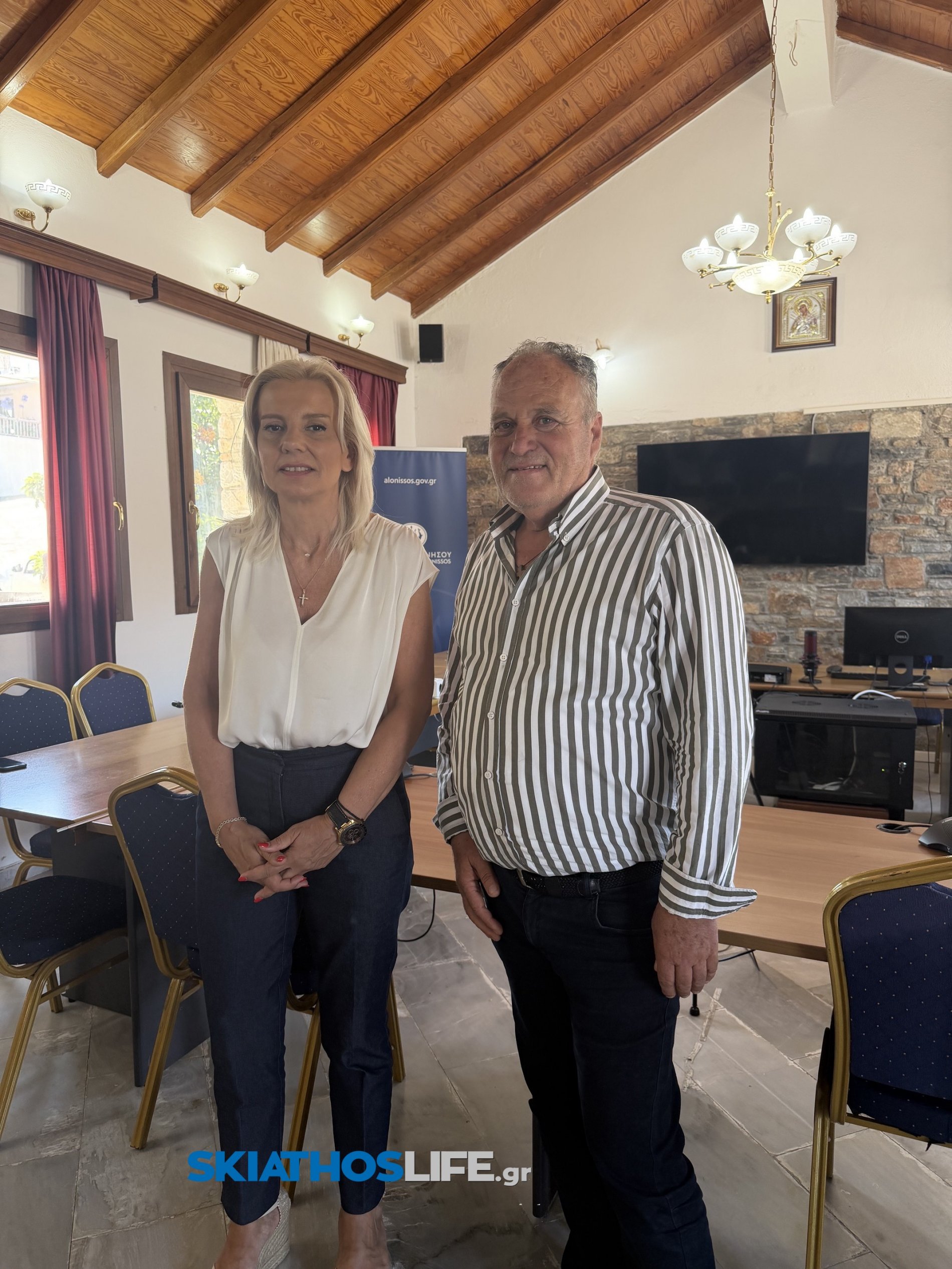 Ρένα Καραλαριώτου στην Αλόννησο: «Η ενίσχυση της ανθεκτικότητας των νησιών μας αποτελεί βασική προτεραιότητα» (φωτο)