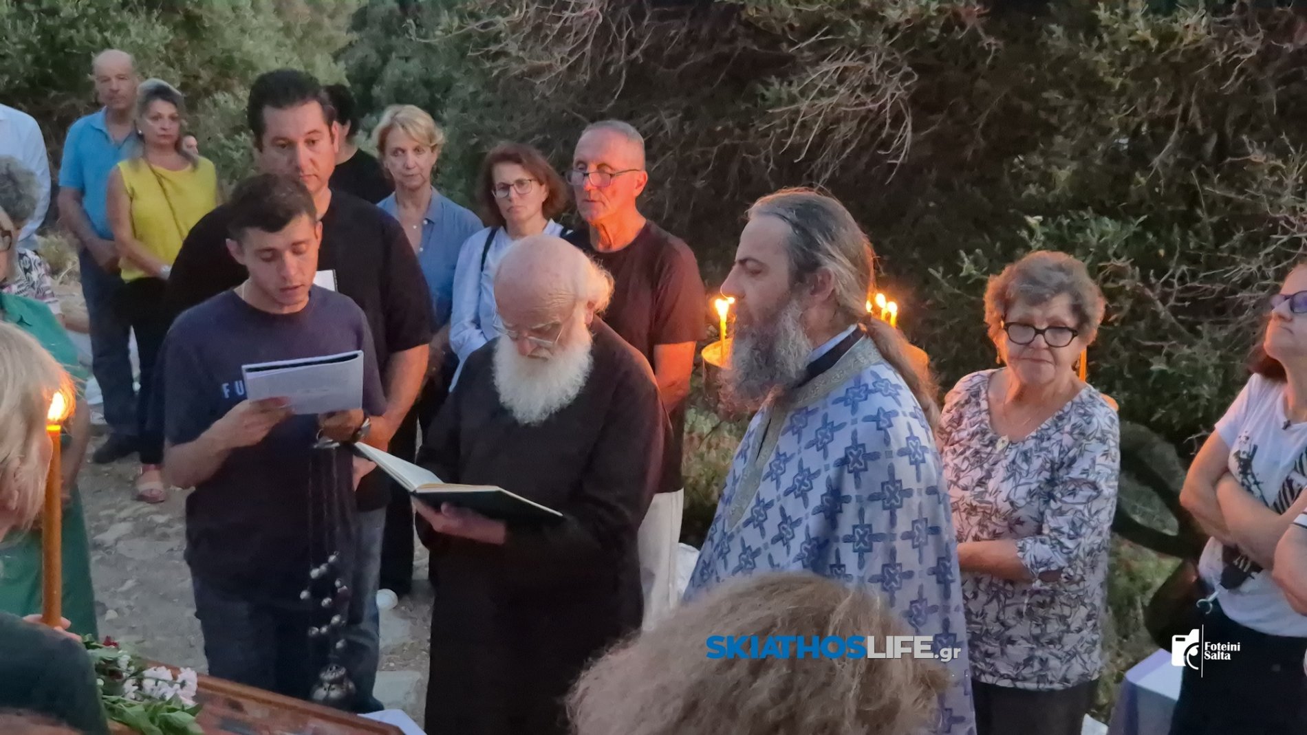 Ιερά Αγρυπνία στην Αγία Μαρίνα στο Κάστρο της Σκιάθου – Μια νύχτα προσευχής στον ιστορικό τόπο του νησιού (φωτο&video))