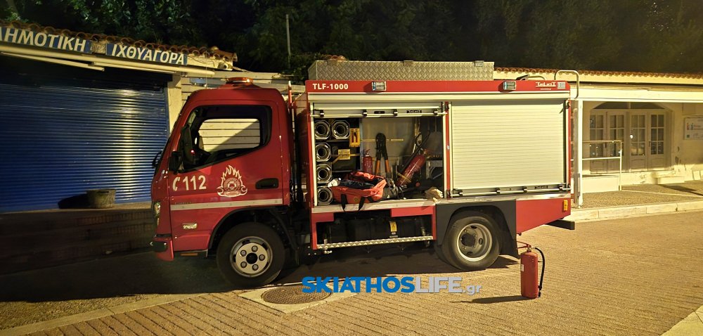 Αναστάτωση από αναφορά για καπνό στο Παλιό Λιμάνι της Σκιάθου – Άμεση κινητοποίηση της Πυροσβεστικής