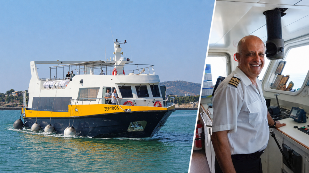 Χωρίς δικαίωμα μεταφοράς επιβατών μεταξύ Σκιάθου και Γλώσσας Σκοπέλου το «Ζέφυρος»