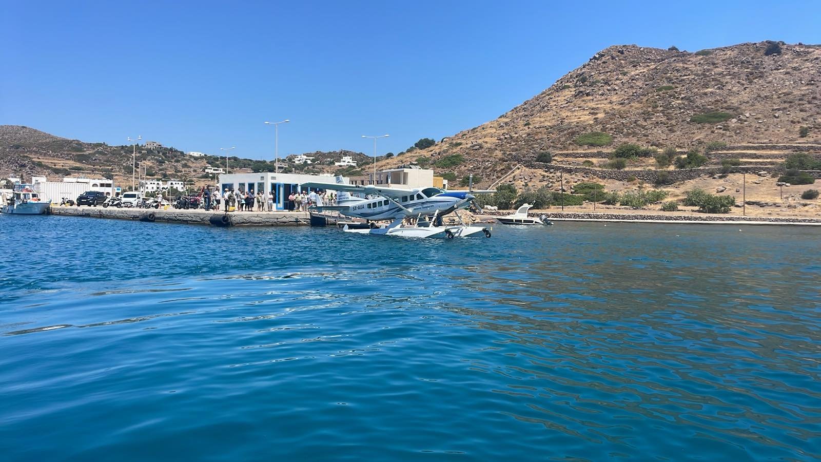 Ο Υπουργός Υγείας επιλέγει το υδροπλάνο: Από λιμάνι σε λιμάνι σε Σκόπελο, Σκύρο και Πάτμο!