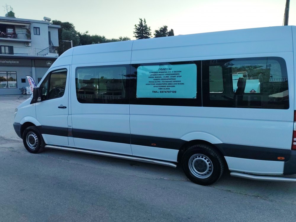 ΠΩΛΕΙΤΑΙ : ΣΚΙΑΘΟΣ  Mercedes Sprinter 313 - 9 θεσεων (Ρυθμιζόμενες αποσπώμενες) φωτο